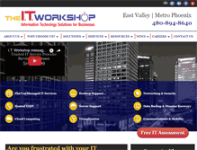Tablet Screenshot of itworkshop.com